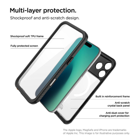 Eiger Husa Avalanche Magsafe iPhone 17 Pro Max Black [1]