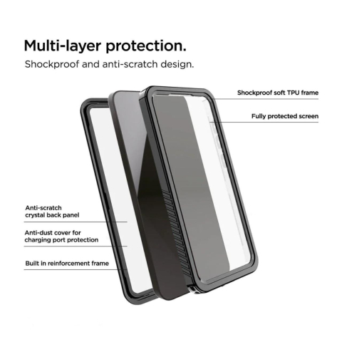 Laptop, Tablete & Telefoane - Eiger Husa Avalanche Samsung Galaxy S24 Black