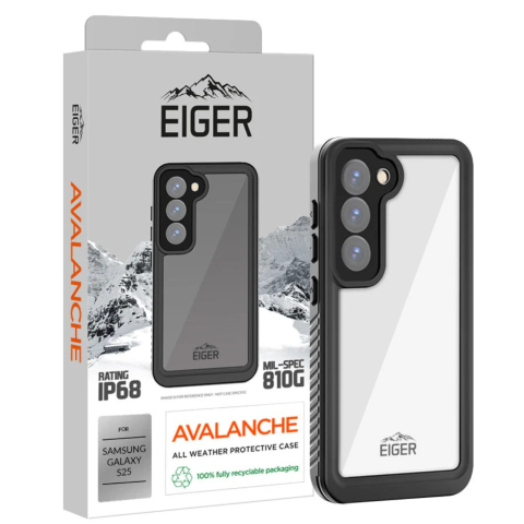 Eiger Husa Avalanche Samsung Galaxy S25 Black [4]