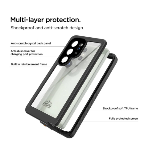 Eiger Husa Avalanche Samsung Galaxy S25 Ultra Black [1]