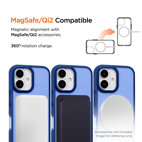 Eiger Husa Blizzard Magsafe GRS iPhone 17 Albastru [1]