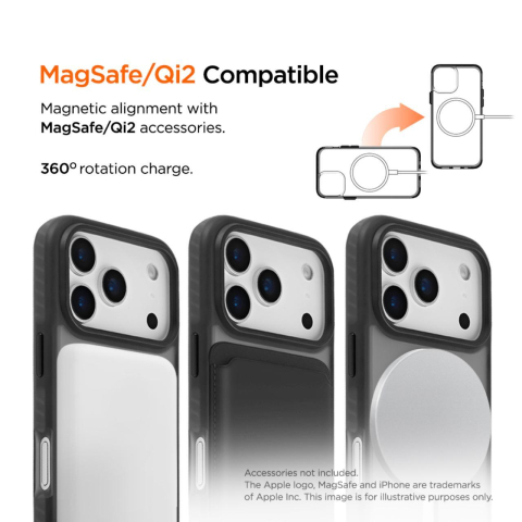 Eiger Husa Blizzard Magsafe GRS iPhone 17 Pro Max Negru [1]