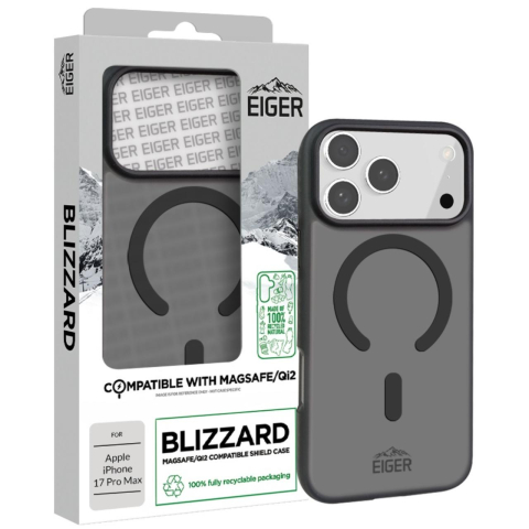Eiger Husa Blizzard Magsafe GRS iPhone 17 Pro Max Negru [4]