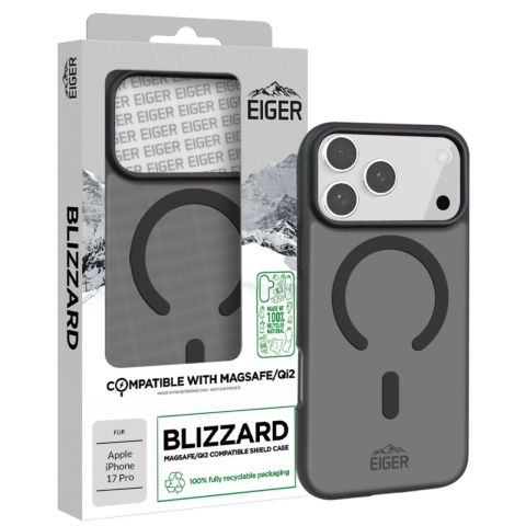 Eiger Husa Blizzard Magsafe GRS iPhone 17 Pro Negru [4]