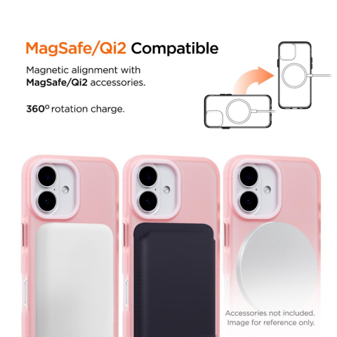 Eiger Husa Blizzard Magsafe GRS iPhone 17 Roz [1]