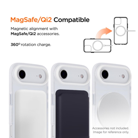 Eiger Husa Blizzard Magsafe GRS iPhone Air Alb [1]