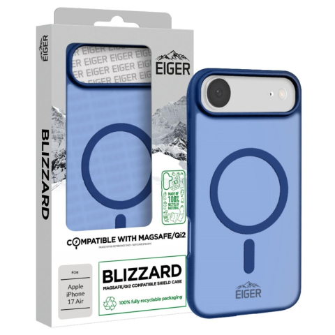 Eiger Husa Blizzard Magsafe GRS iPhone Air Albastru [3]