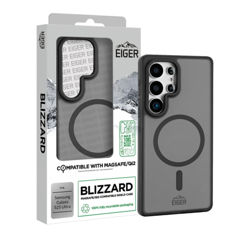 Eiger Husa Blizzard Magsafe GRS Samsung Galaxy S25 Ultra Negru [3]