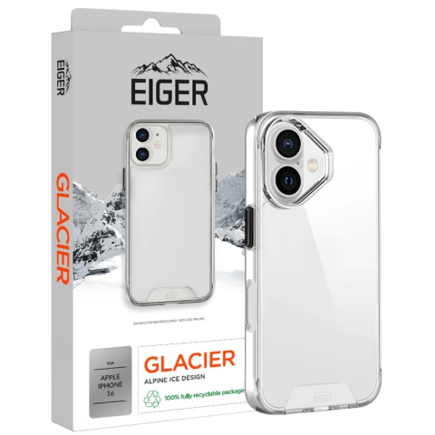 Eiger Husa Glacier Case iPhone 16 Clear [2]