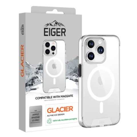 Eiger Husa Glacier Magsafe Case iPhone 15 Pro Clear [3]