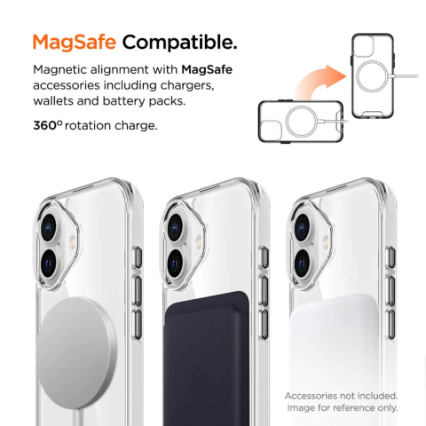 Eiger Husa Glacier Magsafe Case iPhone 16 Clear [1]