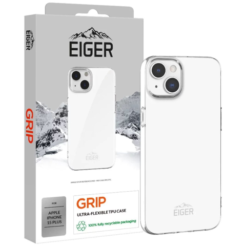 Eiger Husa Grip iPhone 15 Plus Clear [1]