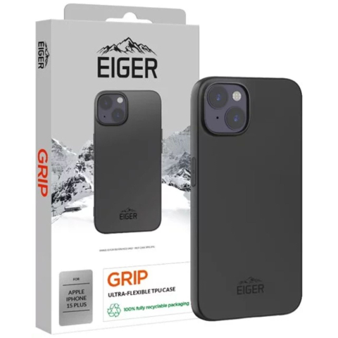 Eiger Husa Grip iPhone 15 Plus Negru [1]