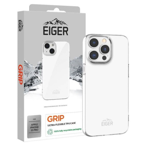 Eiger Husa Grip iPhone 15 Pro Clear [1]