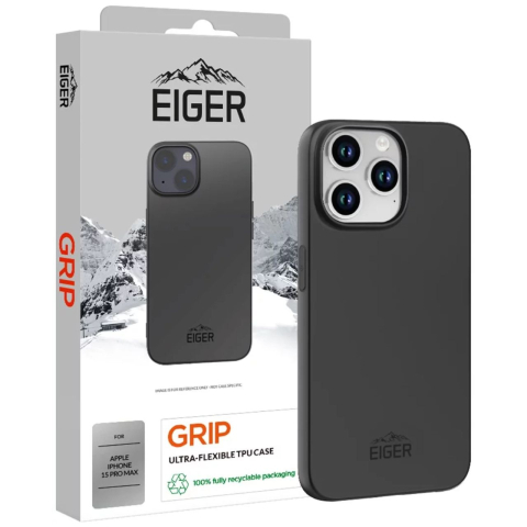 Eiger Husa Grip iPhone 15 Pro Max Negru [1]