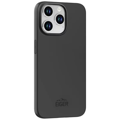 Laptop, Tablete & Telefoane - Eiger Husa Grip iPhone 15 Pro Max Negru