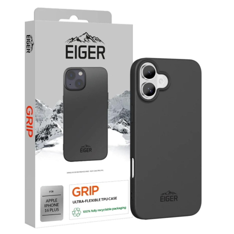 Eiger Husa Grip iPhone 16 Plus Negru [2]