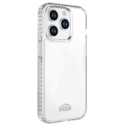 Laptop, Tablete & Telefoane - Eiger Husa Ice Grip iPhone 15 Pro Clear