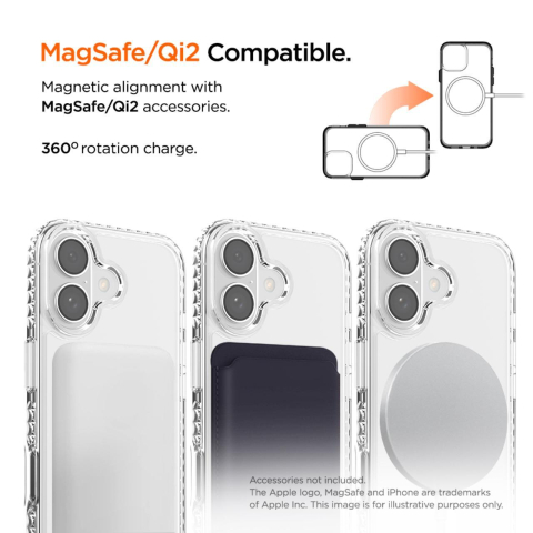 Eiger Husa Ice Grip Magsafe GRS iPhone 17 Clear [1]