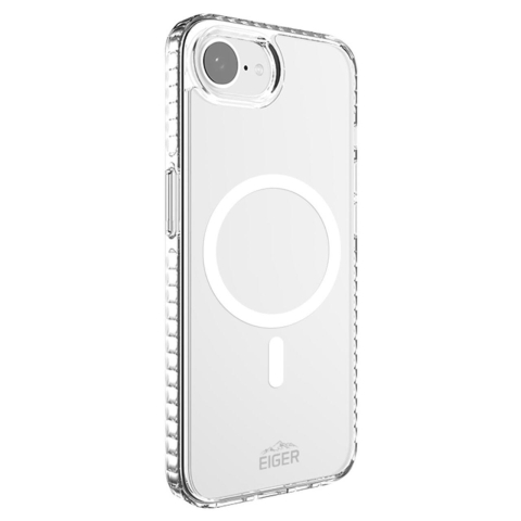 Laptop, Tablete & Telefoane - Eiger Husa Ice Grip Magsafe GRS iPhone 17e / iPhone 16e Clear