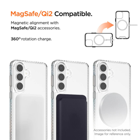 Eiger Husa Ice Grip Magsafe GRS Samsung Galaxy S26 Plus Clear [2]