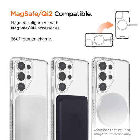 Eiger Husa Ice Grip Magsafe GRS Samsung Galaxy S26 Ultra Clear [1]