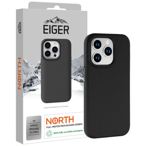Laptop, Tablete & Telefoane - Eiger Husa North Case iPhone 15 Pro Black