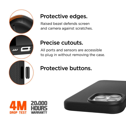 Laptop, Tablete & Telefoane - Eiger Husa North Case iPhone 16 Pro Negru