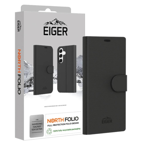 Eiger Husa North Folio Case Samsung Galaxy S24 Ultra Black [2]