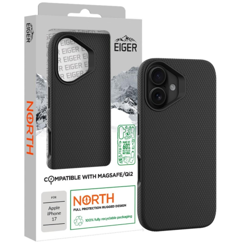 Eiger Husa North Magsafe GRS iPhone 17 Black [5]