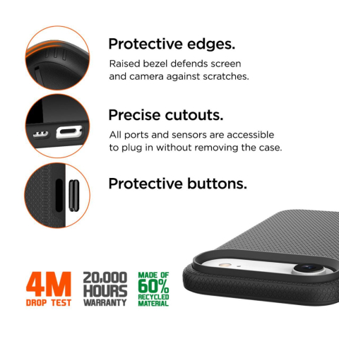 Laptop, Tablete & Telefoane - Eiger Husa North Magsafe GRS iPhone Air Black
