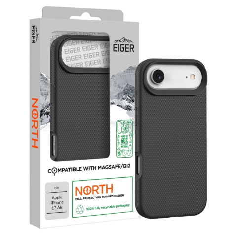 Eiger Husa North Magsafe GRS iPhone Air Black [5]