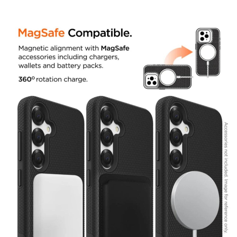 Eiger Husa North Magsafe GRS Samsung Galaxy S25 / S24 Black [2]