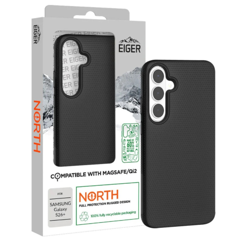 Eiger Husa North Magsafe GRS Samsung Galaxy S26 Plus Negru [5]