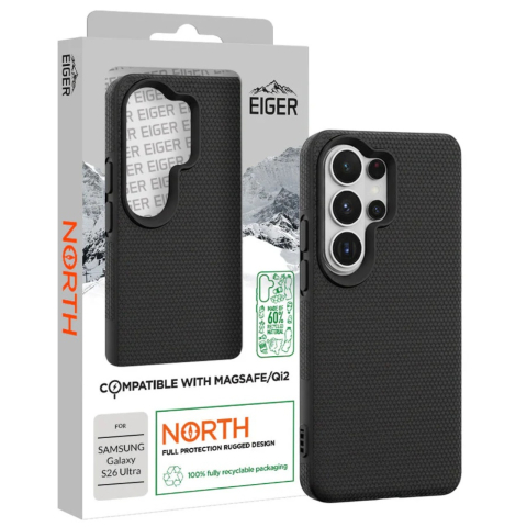 Eiger Husa North Magsafe GRS Samsung Galaxy S26 Ultra Negru [5]