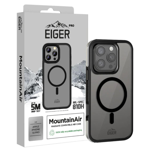 Eiger Husa Pro MountainAir MagSafe iPhone 16 Pro Negru [3]