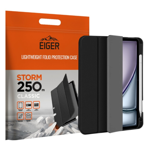 Eiger Husa Storm 250m Classic iPad Air 13(2024)/Pro 12.9 (2021)/(2022) Black [3]