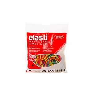 Birotică și Papetărie - Elastic bani 100 gr el100 daco