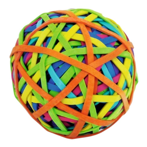 Elastice bani Fiorello 130-1632, minge, 70x3x1.1mm, 105g, set 170 buc [1]