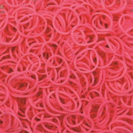 Art & Craft si Artizanat - Elastice Rainbow Loom - Standard Roz-600 buc