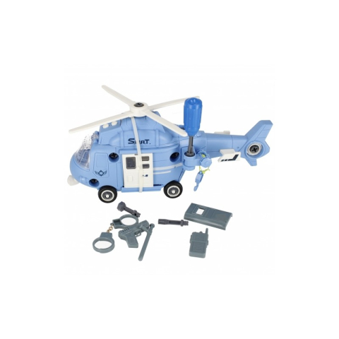 Elicopter cu accesorii MegaCreative 499168, 35cm, cu sunete si lumini, plastic, multicolor, 3+ ani [4]