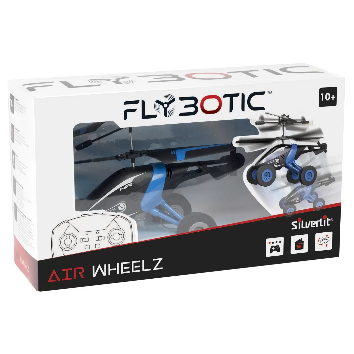 Jucării și Jocuri pentru copii - Elicopter cu telecomanda air wheelz, varsta de la 10 ani la 14 ani