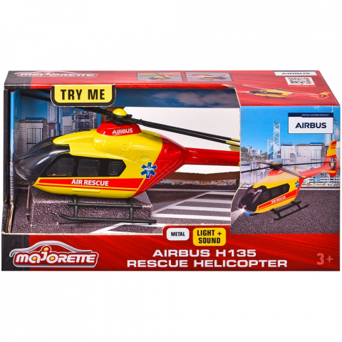Elicopter de salvare Majorette Airbus H135 cu lumini si sunete [10]