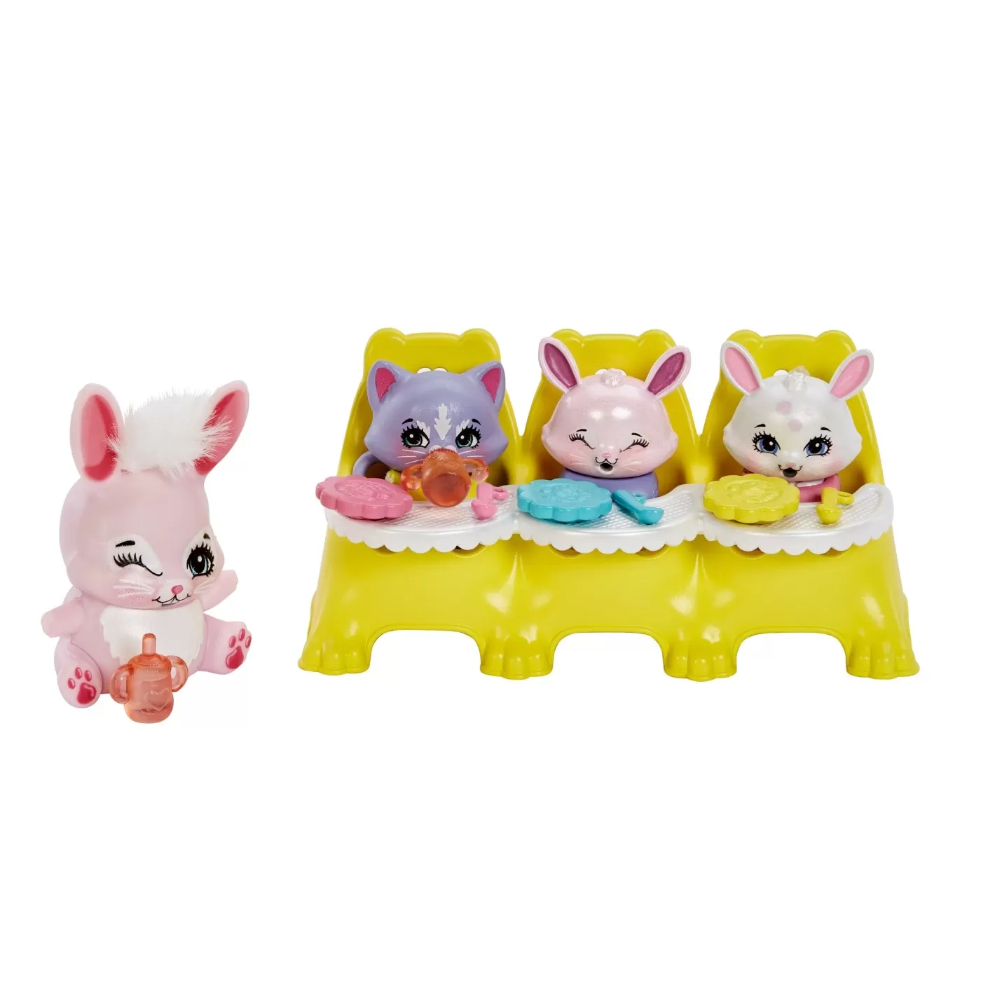 Enchantimals baby best friends set surpriza bree bunny si twist, varsta de la 4 ani la 8 ani [5]