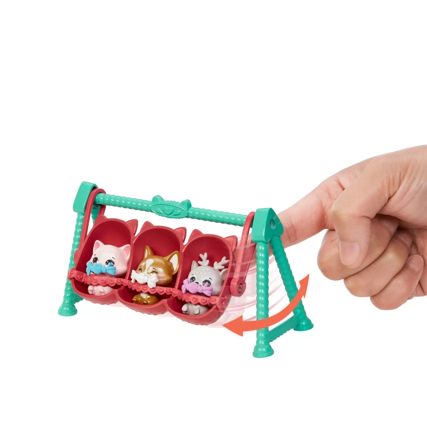 Enchantimals baby best friends set surpriza crizia corgi si snow, varsta de la 4 ani la 8 ani [4]