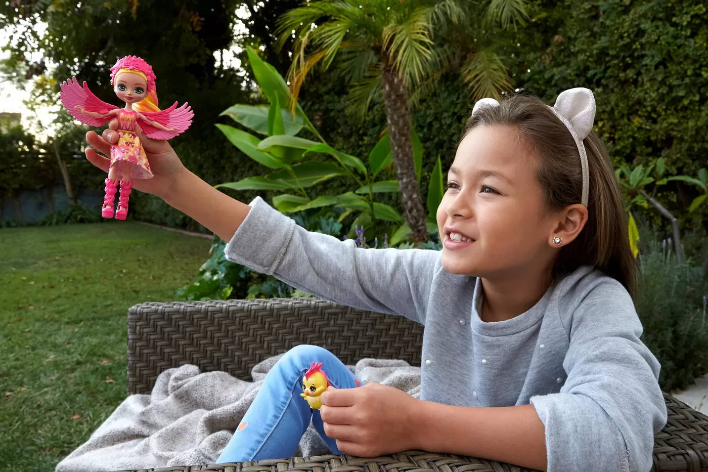 Enchantimals papusi si animalute falon phoenix si sunrise, varsta de la 3 ani la 10 ani [2]