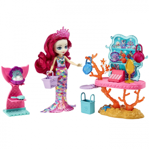 Enchantimals set papusa cu mobilier ocean kingdom, varsta de la 4 ani la 12 ani [1]