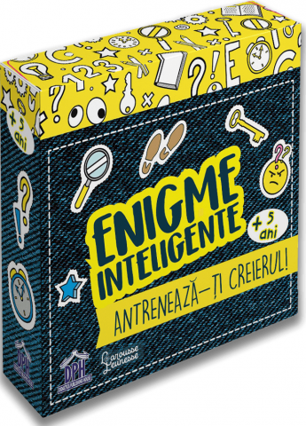 Cărți Educative, Activități - Enigme inteligente: Antreneaza-ti creierul!