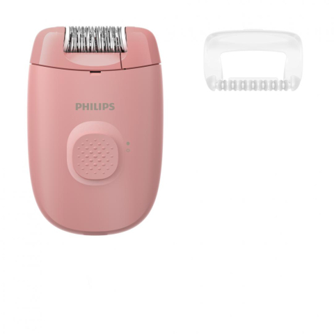 Ingrijire personala & Cosmetice - Epilator cu fir philips seria 2000 bre227/00, 1 viteza, 2 accesorii, retea, corai, l x a x i (mm) 110x40x145