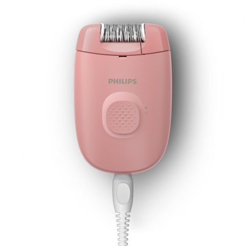Epilator cu fir philips seria 2000 bre227/00, 1 viteza, 2 accesorii, retea, corai, l x a x i (mm) 110x40x145 [2]